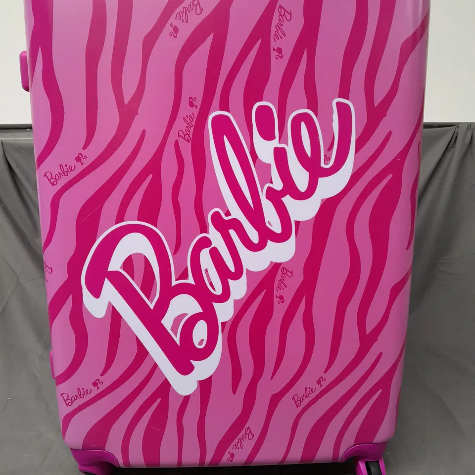 BOXED BARBIE LUGGAGE SUITCASE SLIGHTLY SCRATCHED
