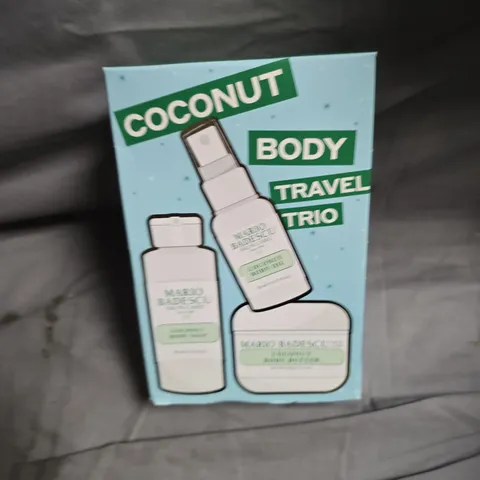 MARIO BADESCU COCONUT BODY TRAVEL TRIO – BOXED SET