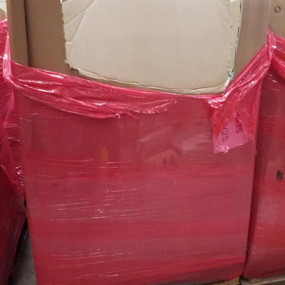 PALLET CONTAINING ASSORTED PRODUCTS INCLUDING BIDET TOILET SEAT, PET BED, GIANT TUMBIE TOWER, UNIVERSAL TOILET SEAT RISER & BALANCE BIKE 