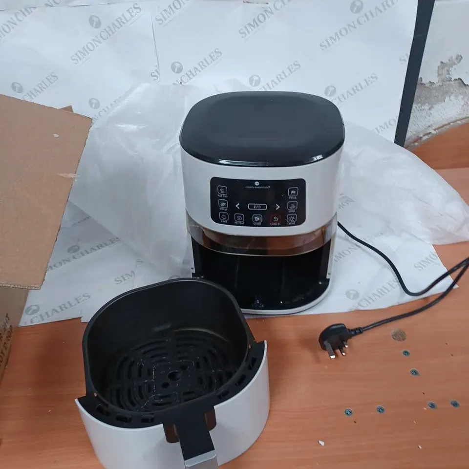 COOK'S ESSENTIALS 4.0L AIR FRYER COOL GREY