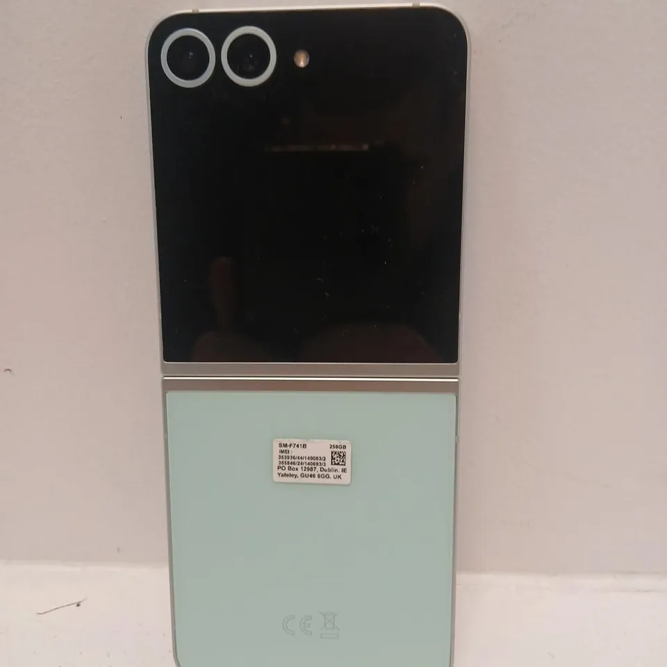 SAMSUNG GALAXY Z FLIP6 – DUAL-TONE BACK, MINT/BLACK, NORDIC UI 