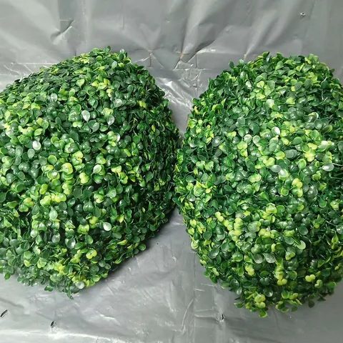 ARTIFICIAL FAUX LEAF DECOR BALL