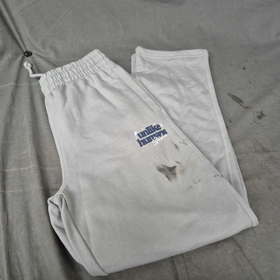 UNLIKE HUMANS SWEATPANTS XS – GREY