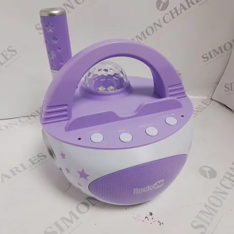 BOXED ROCKJAM 10-WATT RECHARGEABLE BLUETOOTH K-POP KARAOKE SPEAKER