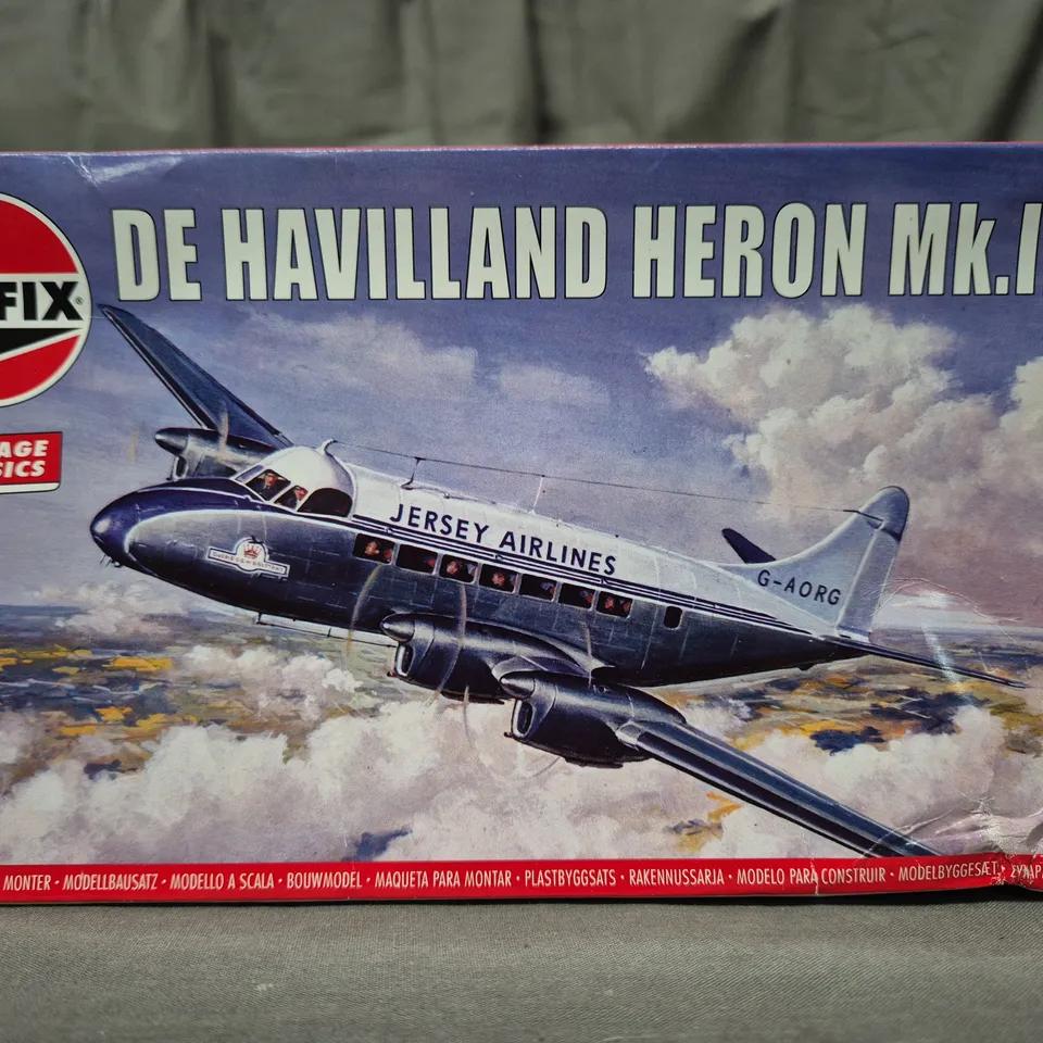 AIRFIX DE HAVILLAND HERON MK.II 1:72 SCALE MODEL