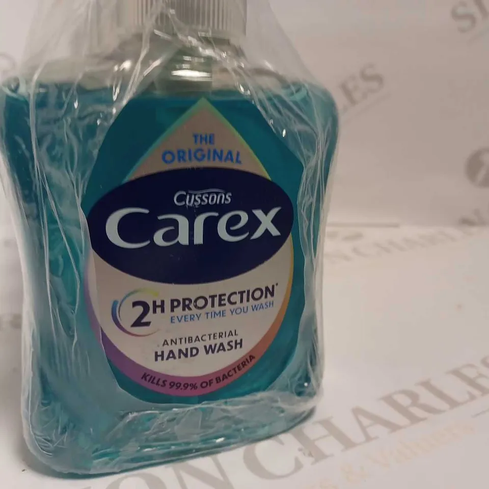 PACK OF 6 CAREX ANTI BACTERIAL SOAP - 6X250ML