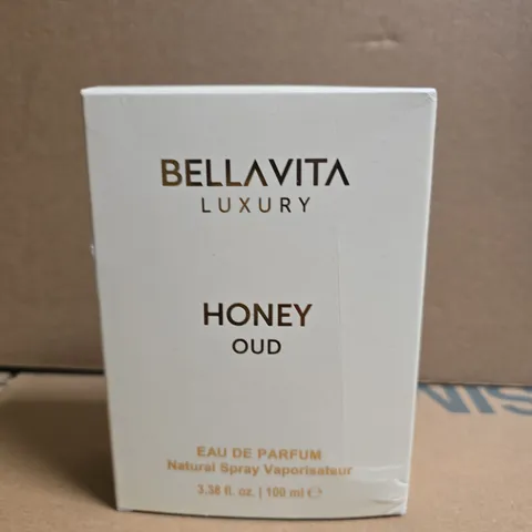 BOXED AND SEALED BELLAVITA LUXURY HONEY OUD EAU DE PARFUM 100ML