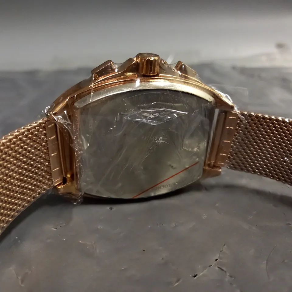 GAMAGES DIVERGENCE ROSE DIAL WATCH