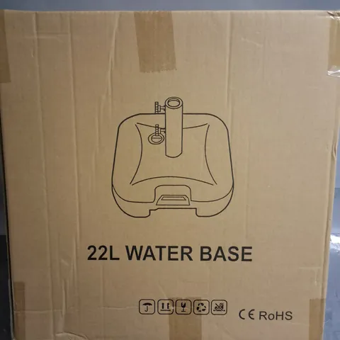 BOXED 22L WATER BASE