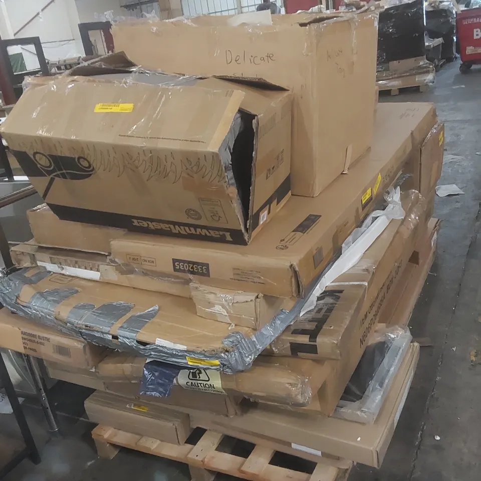 PALLET CONTAINING A VERY LARGE QUANTITY OF ASSORTED FURNITURE PARTS