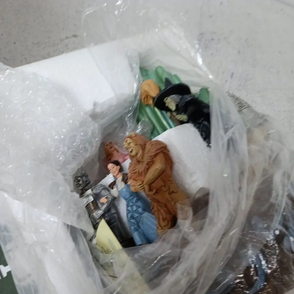 WIZARD OF OZ CHARACTER FIGURINE GROUP SCULPTURE (IN PACKAGING)