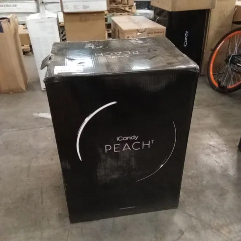 BOXED ICANDY PEACH 7 STROLLER AND CARRYCOT - COOKIE COMBO