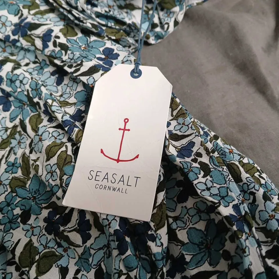 SEASALT CORNWALL FLORAL PRINT SHIRT DRESS – WOMEN'S UK SIZE 12