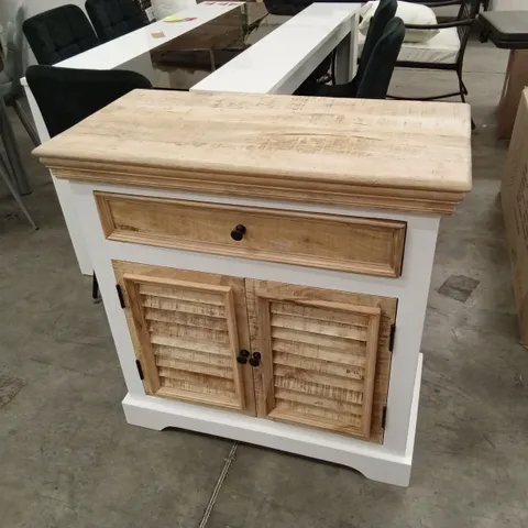 DESIGNER 1-DRAWER 2-DOOR COMPACT SIDEBOARD