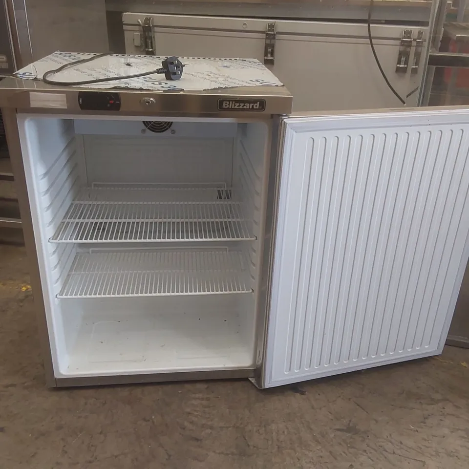 BLIZZARD BZ-UCR140 COMMERCIAL STAINLESS STEEL UNDERCOUNTER FRIDGE