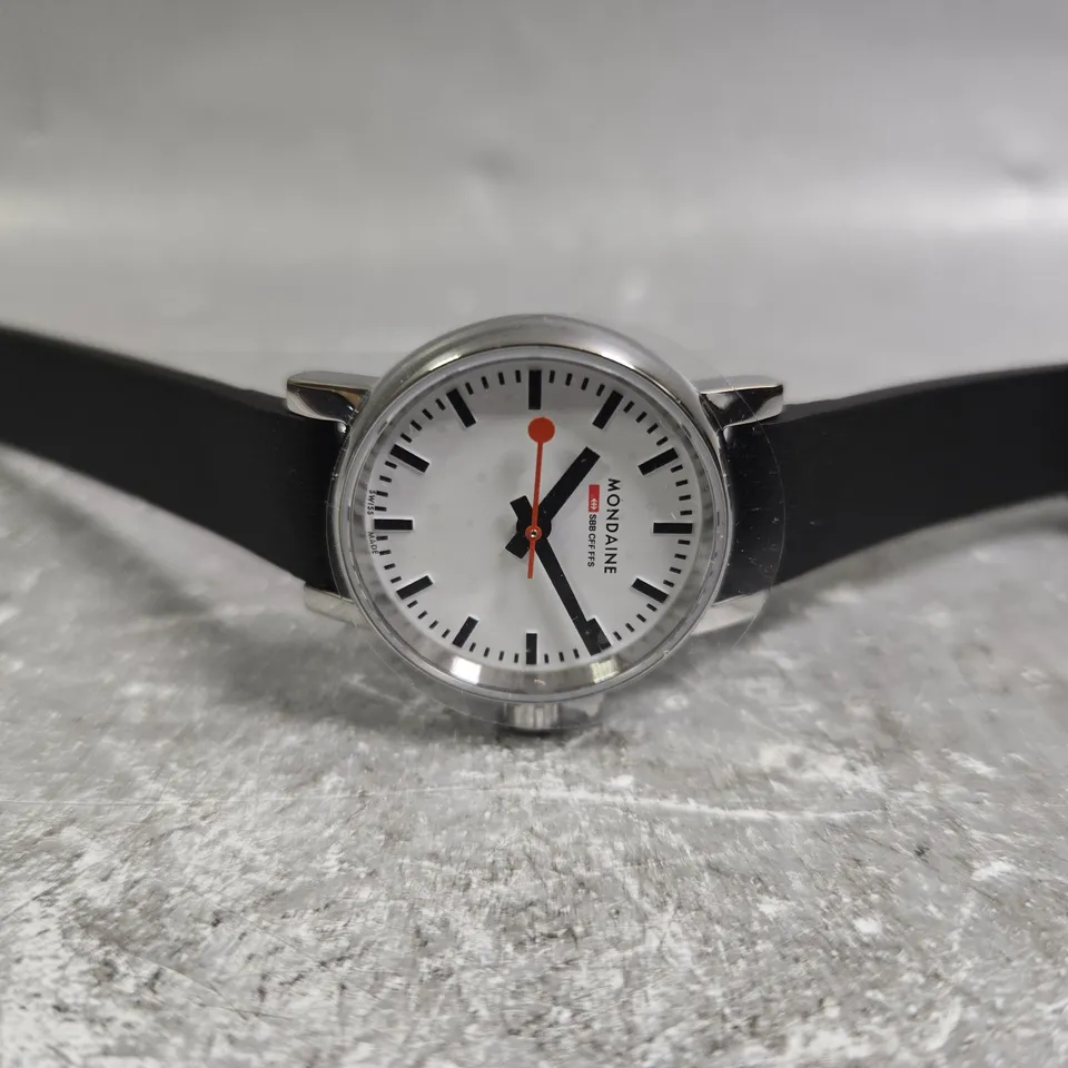 MONDAINE THIN STRAP WATCH