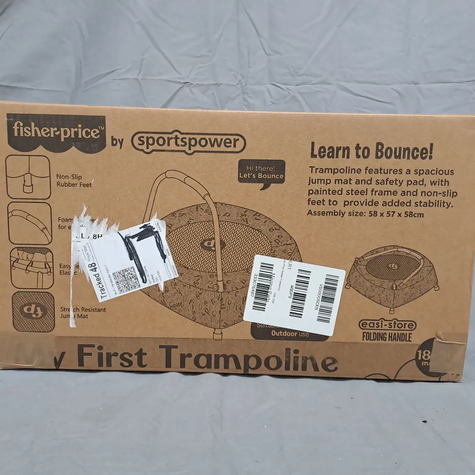 FISHER PRICE TODDLER TRAMPOLINE