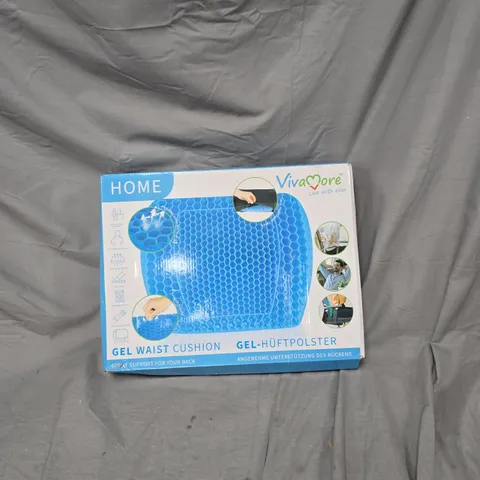 VIVAMORE GEL WAIST CUSHION – BACK SUPPORT (BLUE)