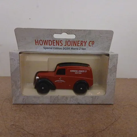 HOWDENS JOINERY CO SPECIAL EDITION DG58 MORRIS Z VAN – DIE-CAST MODEL