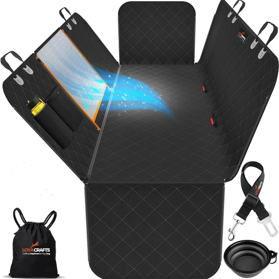 LOYA CRAFTS UK SIMPLE BACKSEAT COVER – DARK BLUE (SEALED IN PACKAGING)