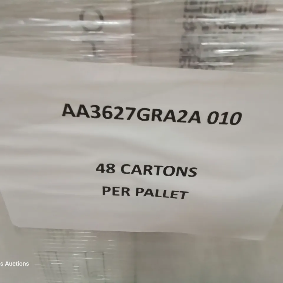 PALLET OF 48 × 10 CARTONS OF BRAND NEW JOHNSONS GRAY SLATE MATT WALL TILES - 36X27.5cm