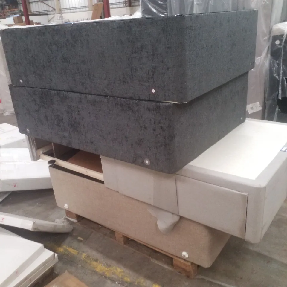 PALLET CONTAINING ASSORTED DIVAN BASE PARTS