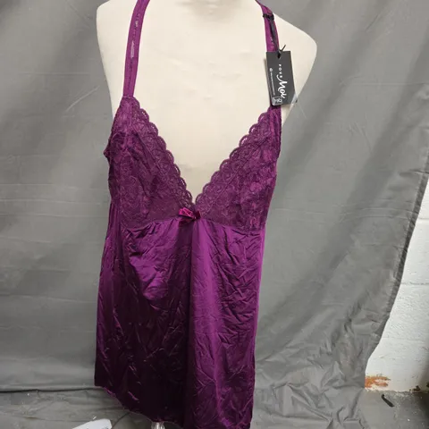 POUR MOI REBEL CHEMISE PLUM SIZE 18