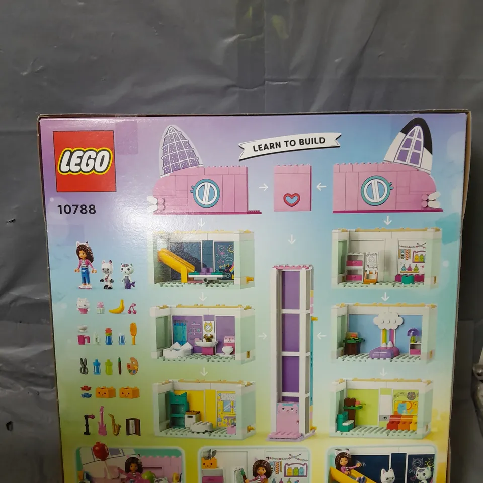 BOXED LEGO GABBY'S DOLLHOUSE TOY PLAYSET + FIGURES 10788 RRP £69.99