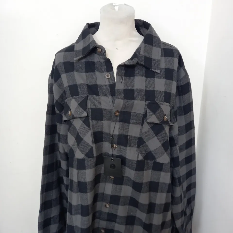 THRUDARK CHEQUERED FLANNEL SHIRT SIZE XXL