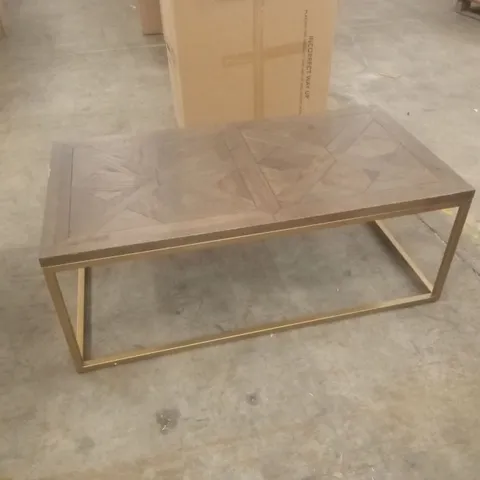 QUALITY DESIGNER INDUS RUSTIC COFFEE TABLE