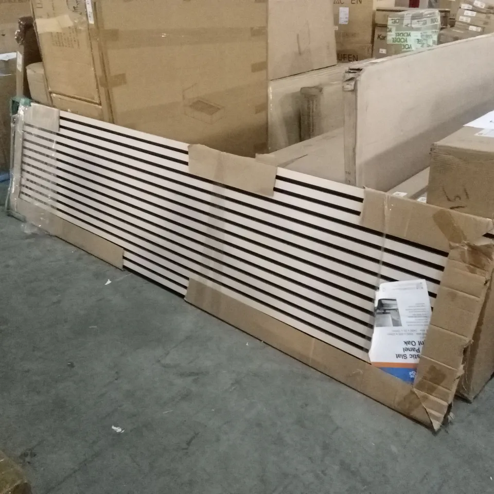 ACOUSTIC SLAT WALL PANEL - LIGHT OAK