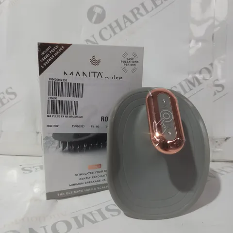 BOXED MANTA PULSE FLEXIBLE HAIRBRUSH