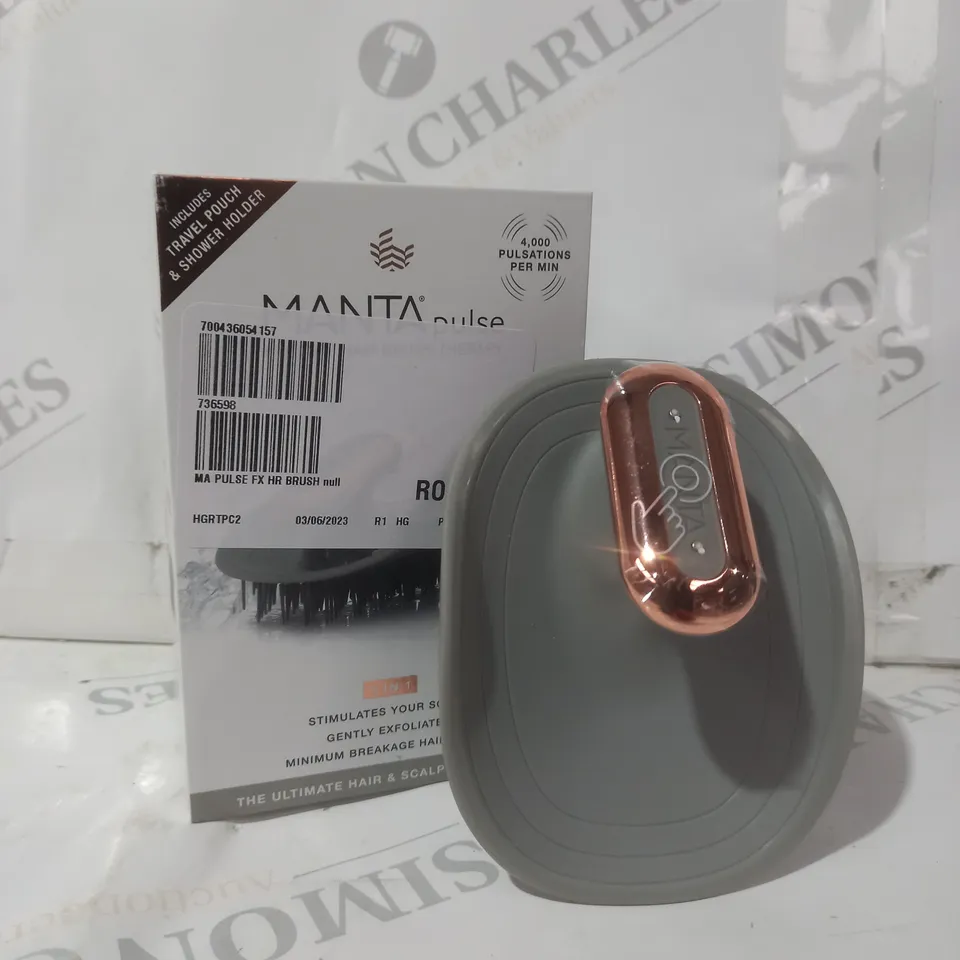 BOXED MANTA PULSE FLEXIBLE HAIRBRUSH
