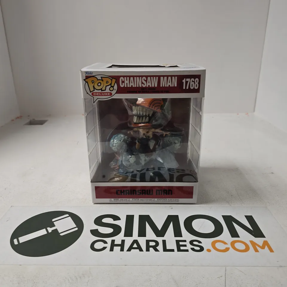boxed funko pop! deluxe chainsaw man vinyl figure - 1768