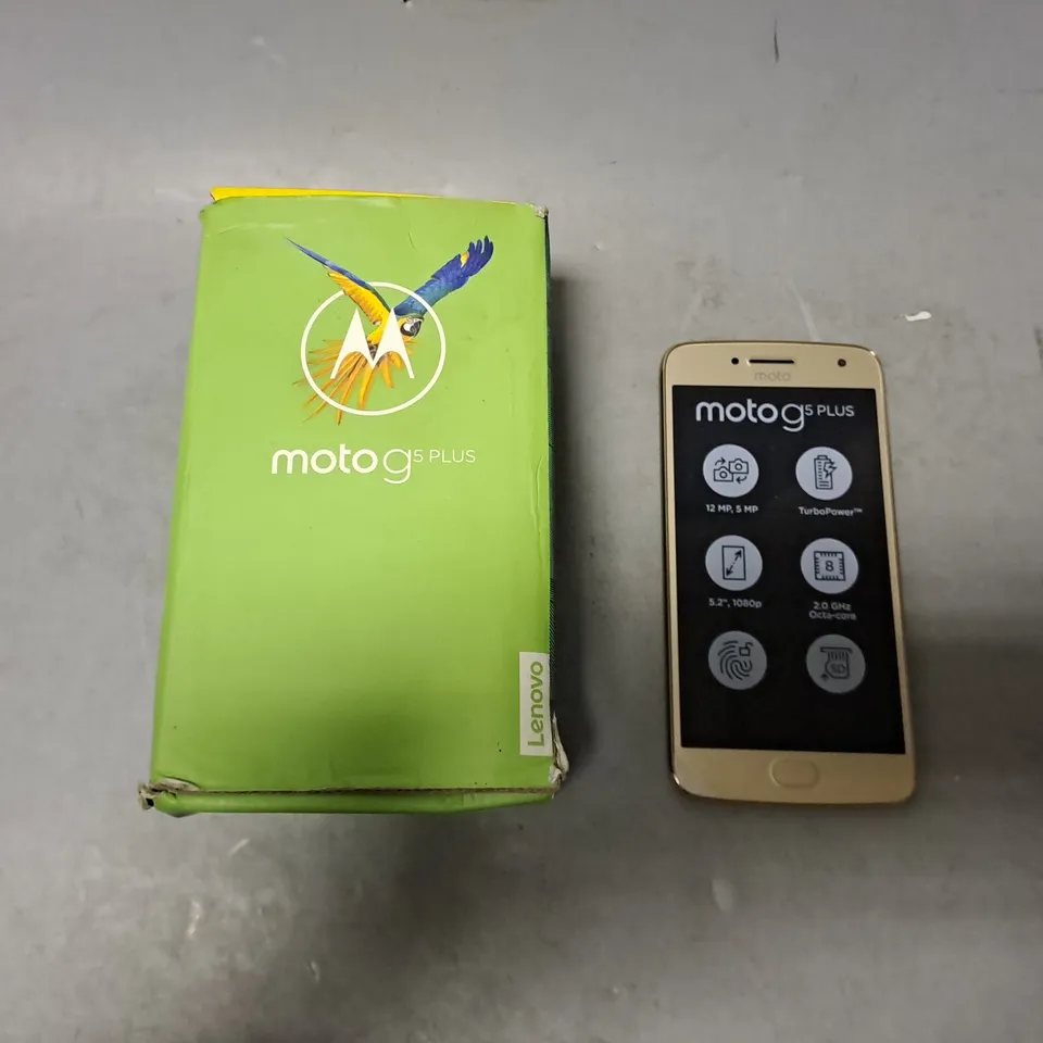 BOXED MOTO G 5 PLUS