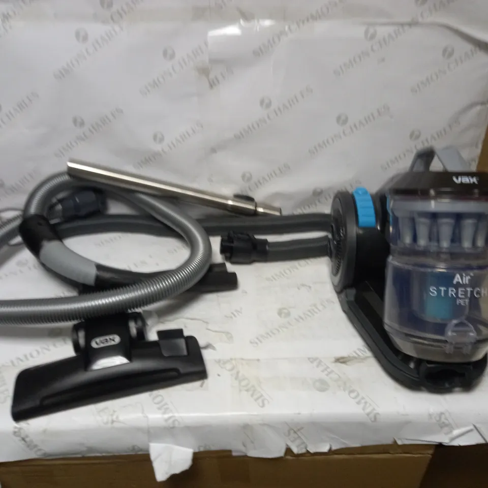 VAX CCQSASV1P1 AIR STRETCH PET VACUUM CLEANER, 1.5 LITRE, 900 W, BLUE