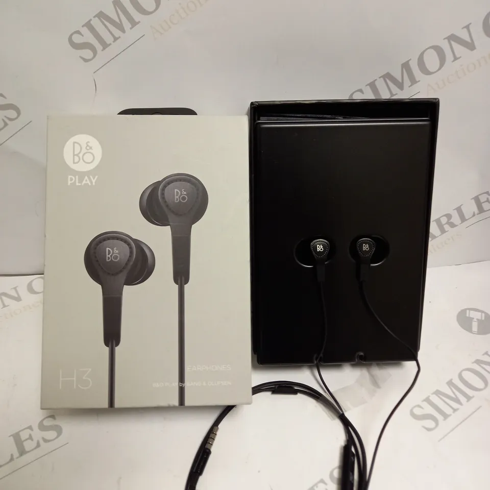 BOXED B&O PLAY H3 WIRED EARPHONES 