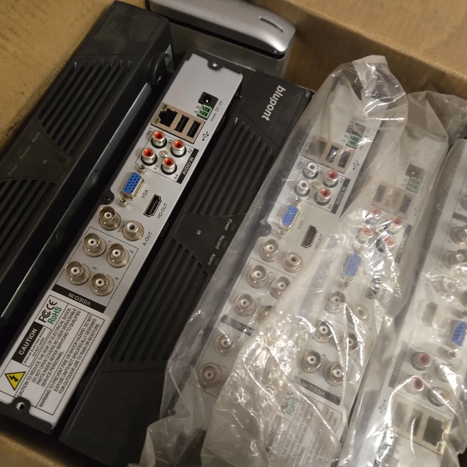 6 BLUPONT DIGITAL VIDEO RECORDERS (DVR-4CH-BP)
