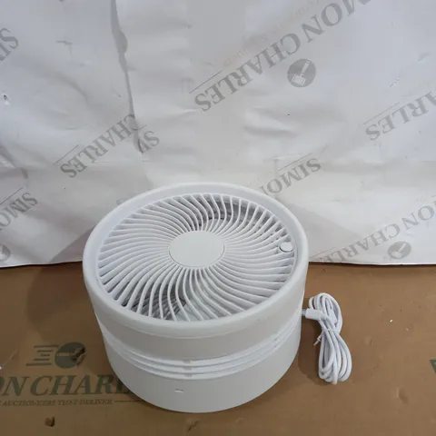 BELL & HOWELL OSCILLATING ADJUSTABLE FOLDING RECHARGEABLE STAND FAN