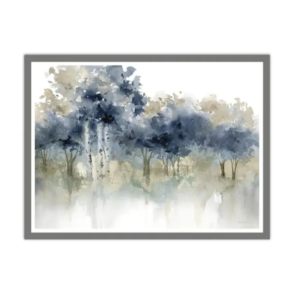 BOXED AT THE WATERS EDGE FRAMED PRINT // SIZE: H 78.5cm X W 104.5cm