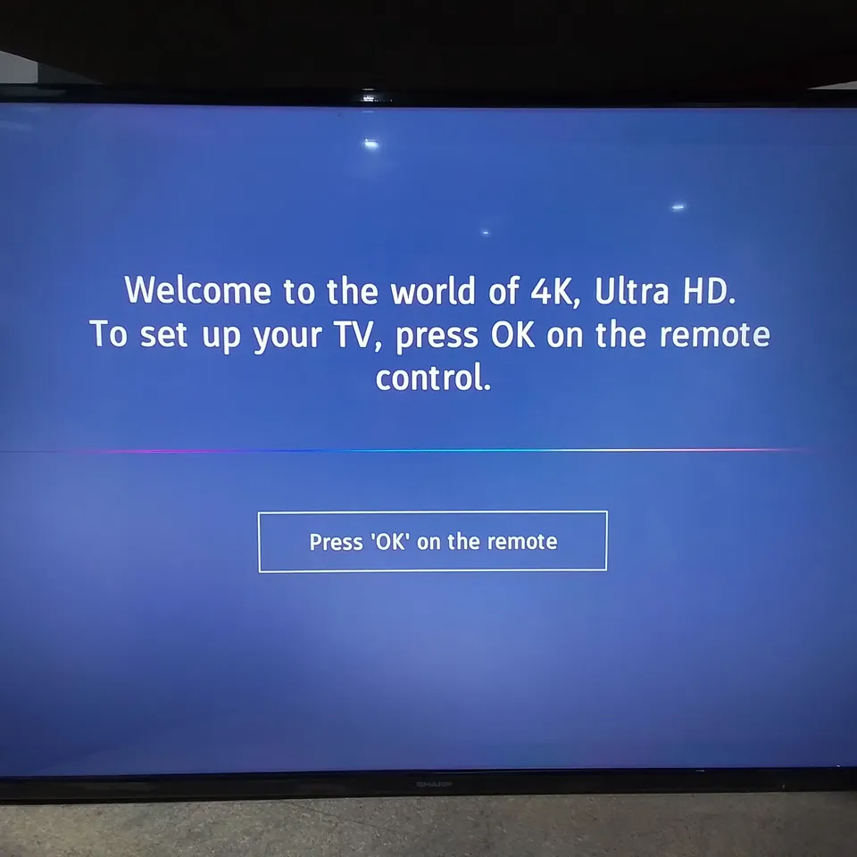 UNBOXED SHARP SMART TV 4K UHD 42" 4K ULTRA HD 42CJ2K