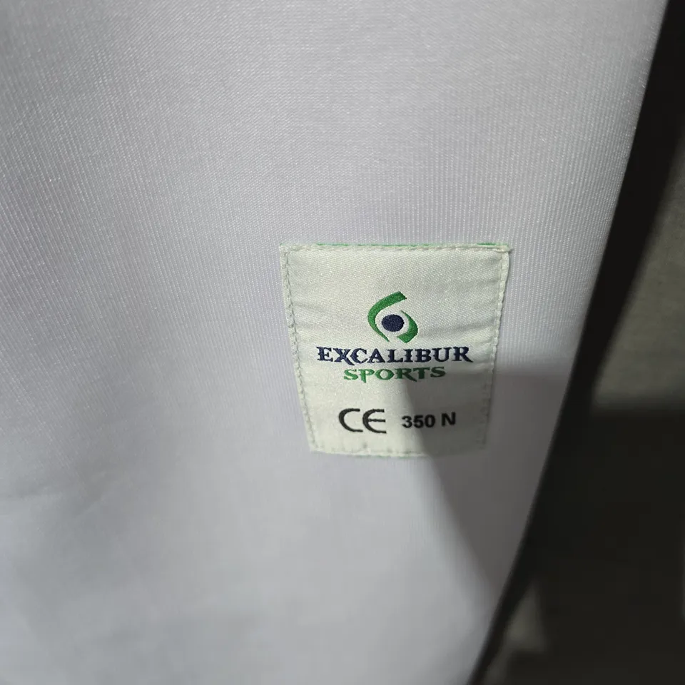 EXCALIBUR SPORTS WHITE PANTS WITH SUSPENDERS-SIZE UNSPECIFIED 