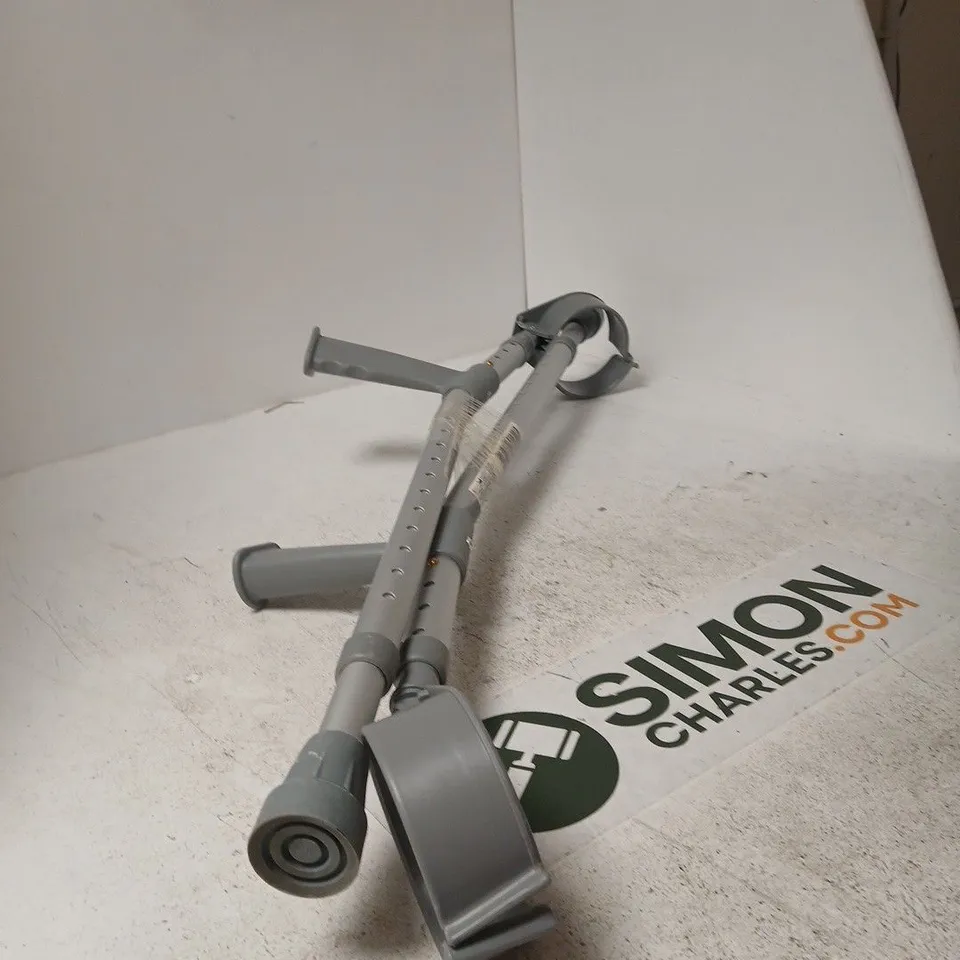 SUNRISE MEDICAL ELBOW CRUTCH – DOUBLE ADJUSTABLE WITH PLASTIC HANDLE