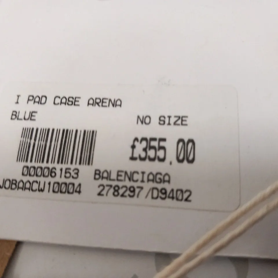 BALENCIAGA BLUE IPAD CASE ARENA