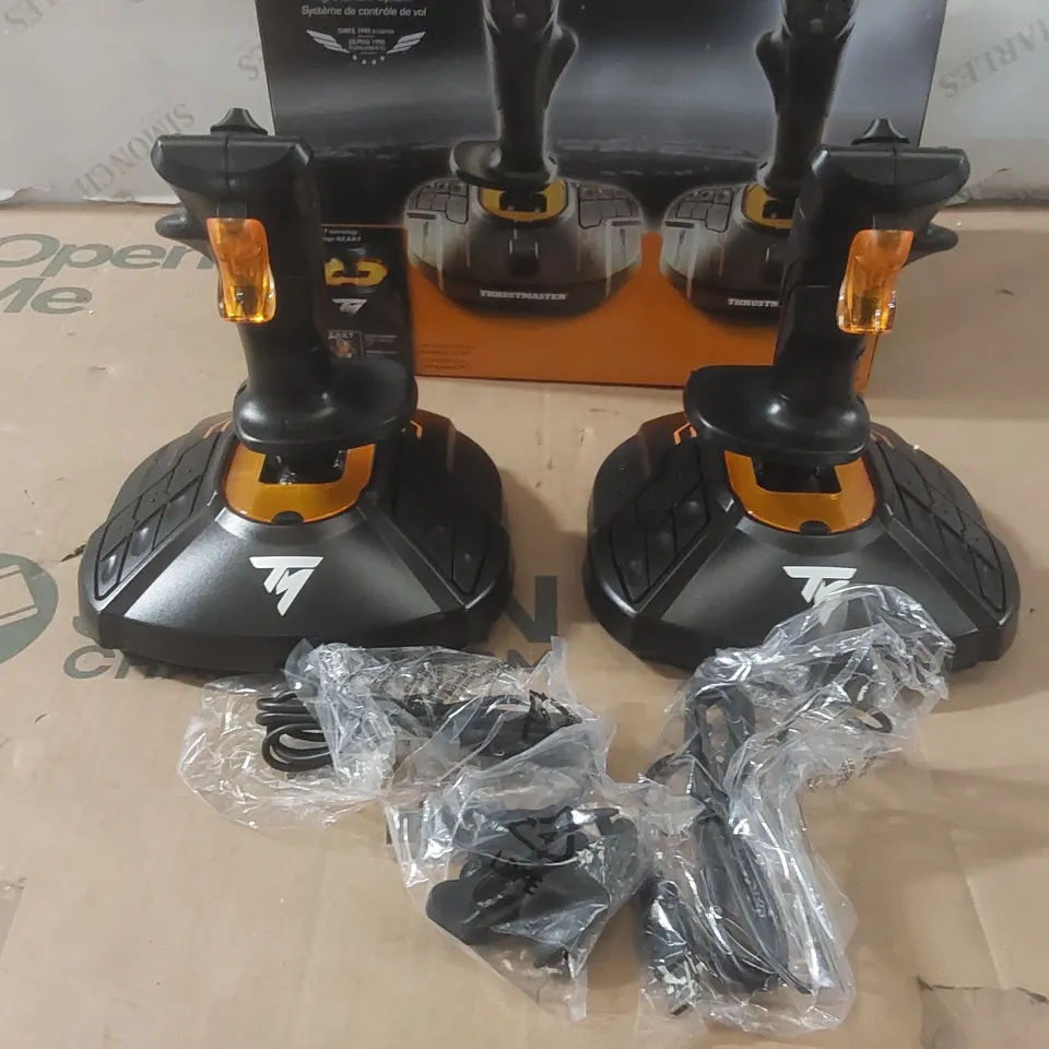BOXED THRUSTMASTER T.16000M SPACE SLIM DUO FLIGHT CONTROL SYSTEM