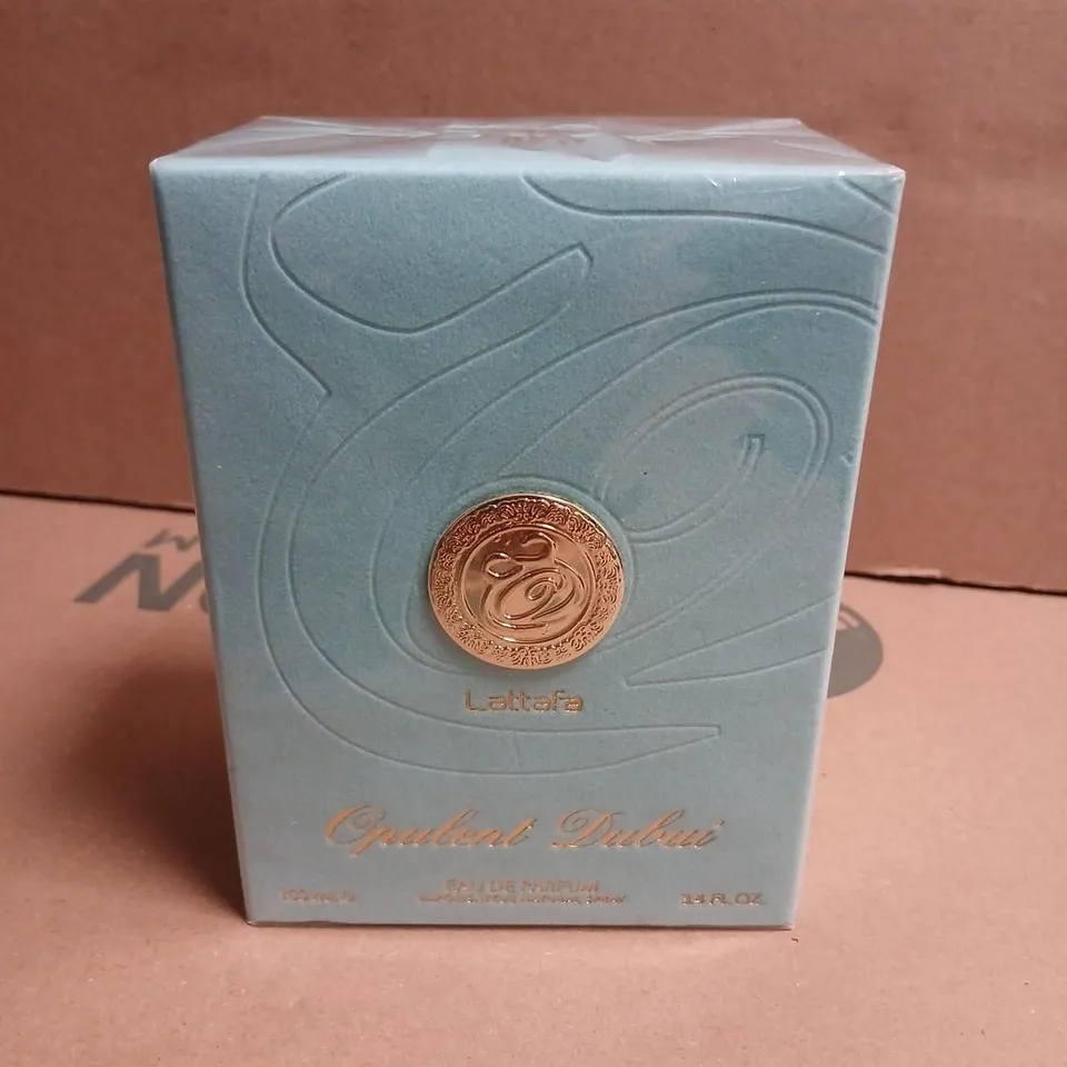 BOXED AND SEALED LATTAFA OPULENT DUBAI EAU DE PARFUM 100ML