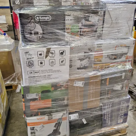 PALLET OF APPROXIMATELY 32 UNPROCESSED RAW RETURN HOUSEHOLD AND ELECTRICAL GOODS TO INCLUDE;