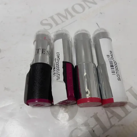 LOT OF 4 ASSORTED GIVENCHY LIPSTICKS - 2 X 327 PRUNE TRENDY & 2 X 303 CORAL DECOLLETE