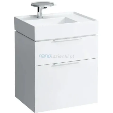 BOXED KARTELL BY LAUFEN VANITY UNIT WITH 2 DRAWERS LEFT L600