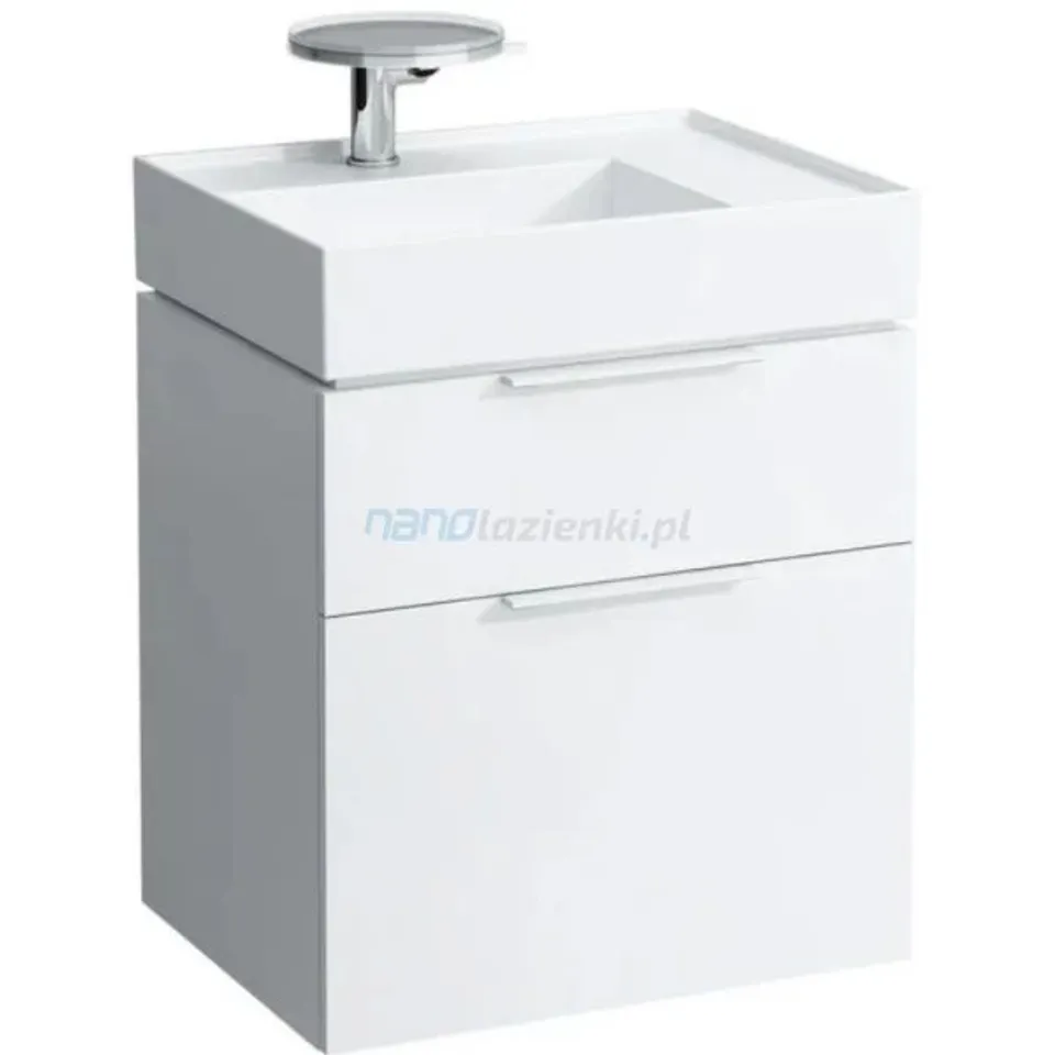 BOXED KARTELL BY LAUFEN VANITY UNIT WITH 2 DRAWERS LEFT L600 